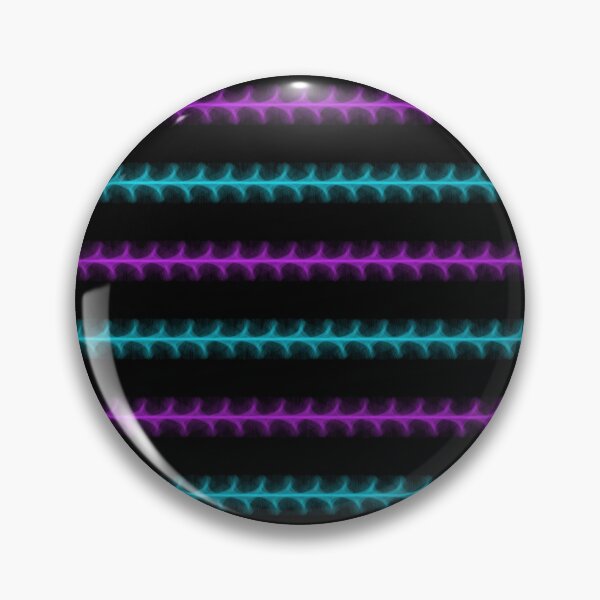 Item preview, Neon Saw Blades Abstract Pattern designed and sold by interstellar654.