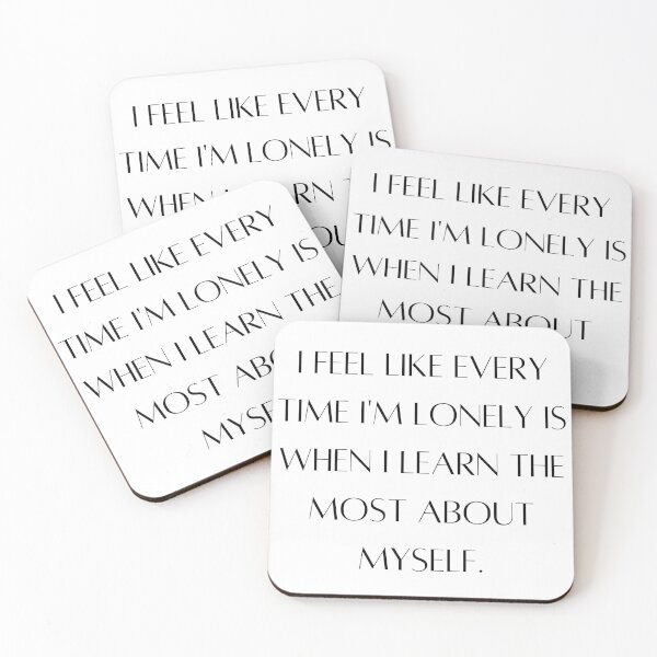 Item preview, Lonely Quote designed and sold by beyondinsanity.