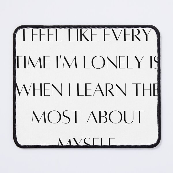 Item preview, Lonely Quote designed and sold by beyondinsanity.