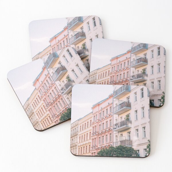 Item preview, Berlin, Germany, Blush Pink Houses designed and sold by newburyboutique.