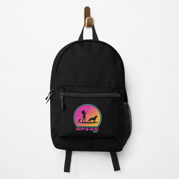 Item preview, Retro Pink SUP & Mal Life Paddleboarding Malinois Mom designed and sold by Malinois Drive.