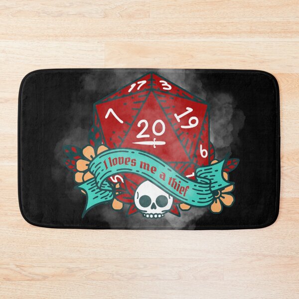 Item preview, I Loves Me A Thief D20 designed and sold by Our Flag Means Merch.
