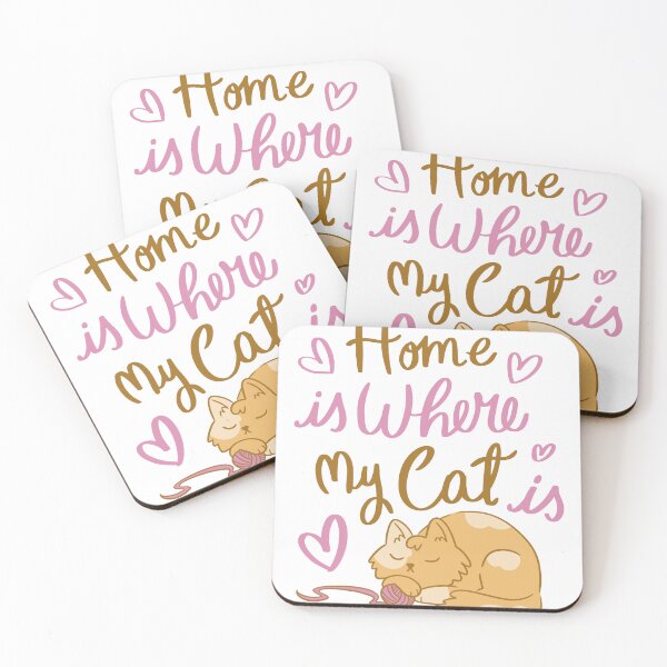 Item preview, Home is my cat  designed and sold by Cyrenaica 1949.