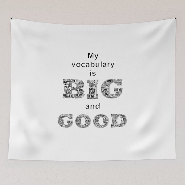 Item preview, Big Good Vocabulary designed and sold by Joe-okes.