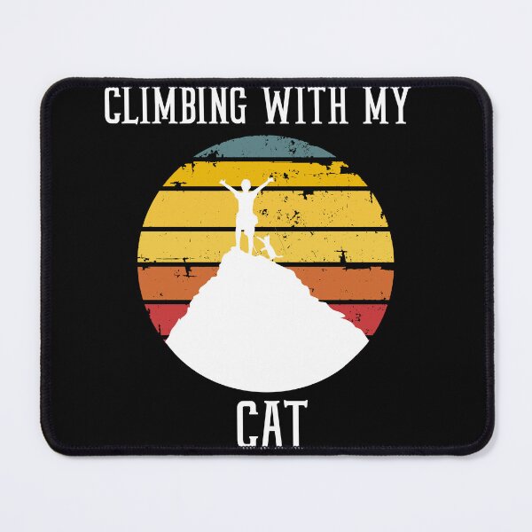 Item preview, Rock Climbing Cat designed and sold by YSNbr.