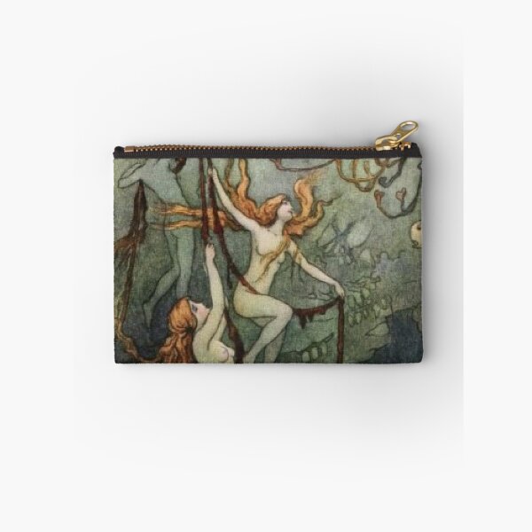 Item preview, Sea Nymphs By Warwick Goble  designed and sold by ArtHistoryLover.