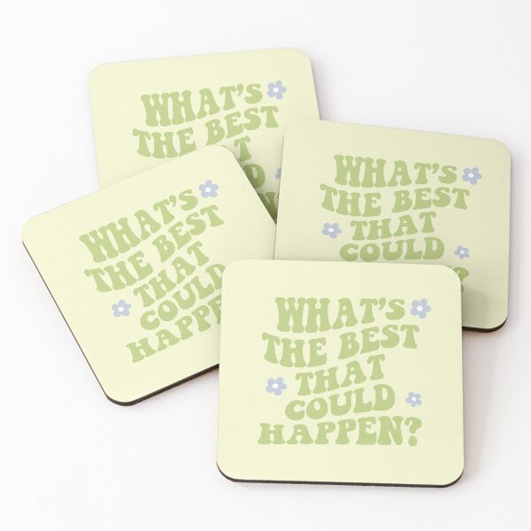 Item preview, Whats The Best That Could Happen designed and sold by GlowinUp Shop.