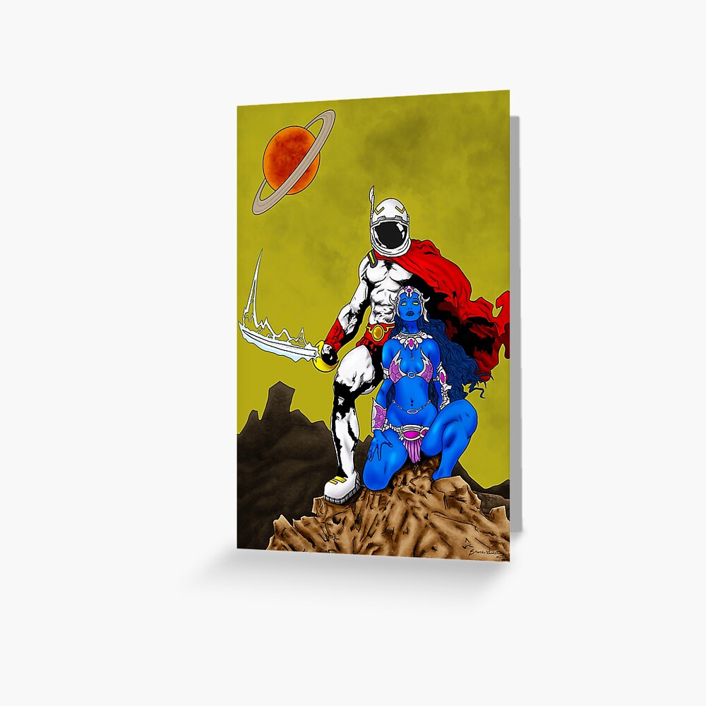 Item preview, Greeting Card designed and sold by BrainBoyCreate.