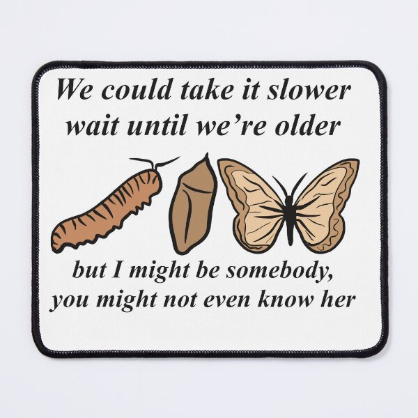 Item preview, Butterfly growth with lyrics designed and sold by SugarSaltSpice.