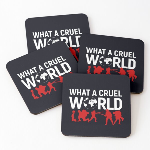 Item preview, What a cruel world designed and sold by Pixelcraftsmith.