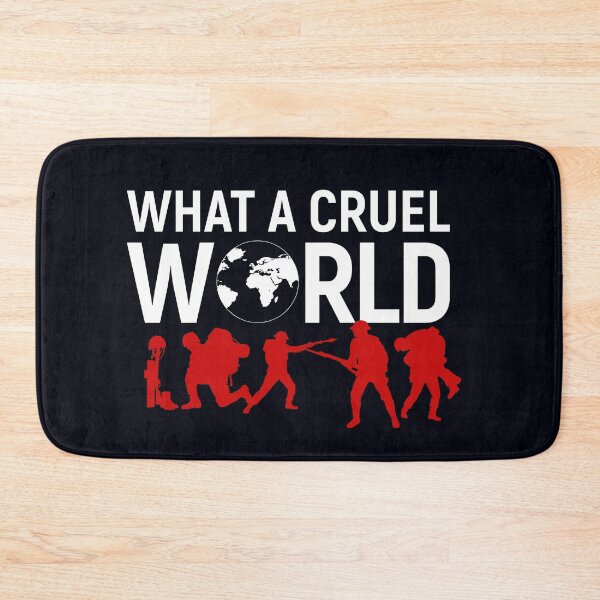 Item preview, What a cruel world designed and sold by Pixelcraftsmith.