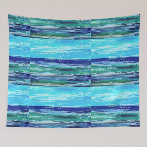 Item preview, Ocean Waves Beach Art Interior Decor Sea Abstract Landscape Art VII designed and sold by Irina Sztukowski.