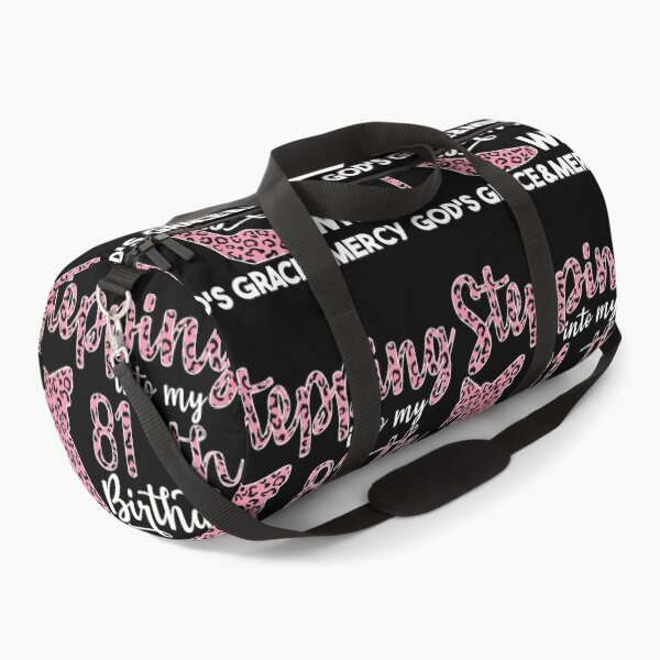 Item preview, Birthday Gifts For Women | Stepping Into My 81th Birthday With Gods Grace And Mercy | 81th Birthday designed and sold by AMINE ★★★★★.