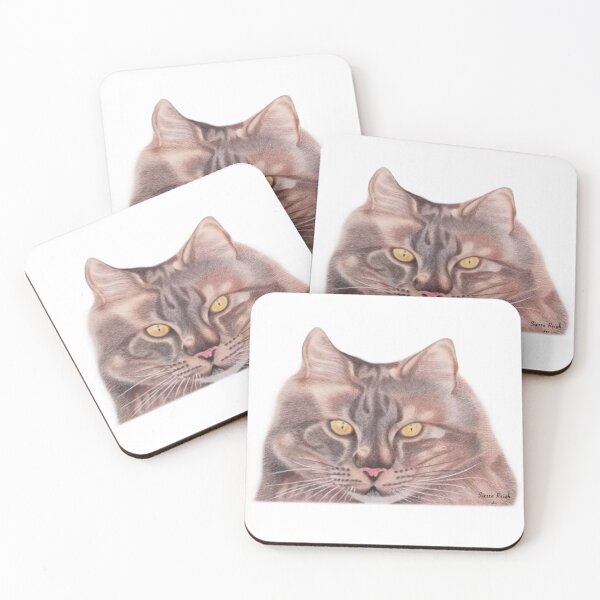 Item preview, Maine Coon Cat designed and sold by SierraReighArt.