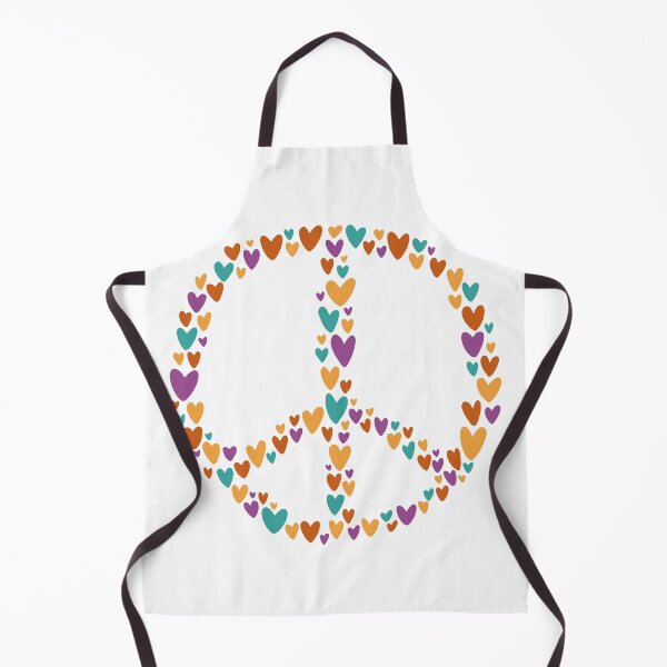 Item preview, Peace sign hearts designed and sold by Cyrenaica 1949.
