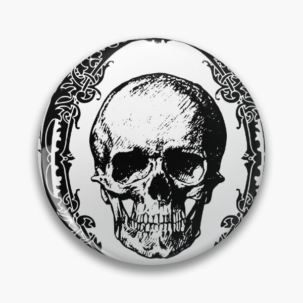 Item preview, Gothic Human Skull designed and sold by RavenWake.