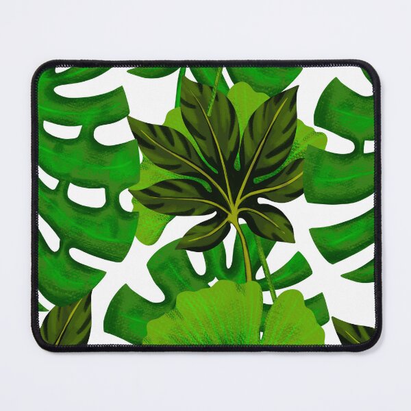 Item preview, Tropical green leaves designed and sold by FGCART.