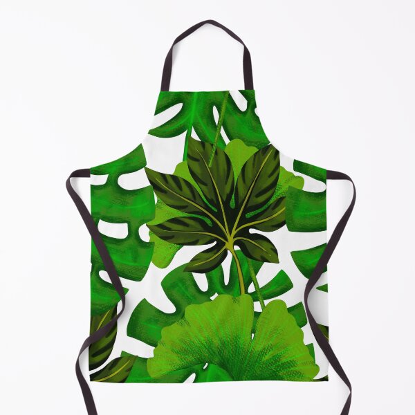 Item preview, Tropical green leaves designed and sold by FGCART.
