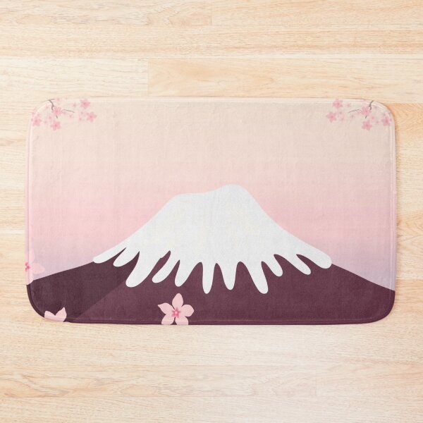 Item preview, Cherry Blossom Snowtop Mountain designed and sold by Strings  Stan.