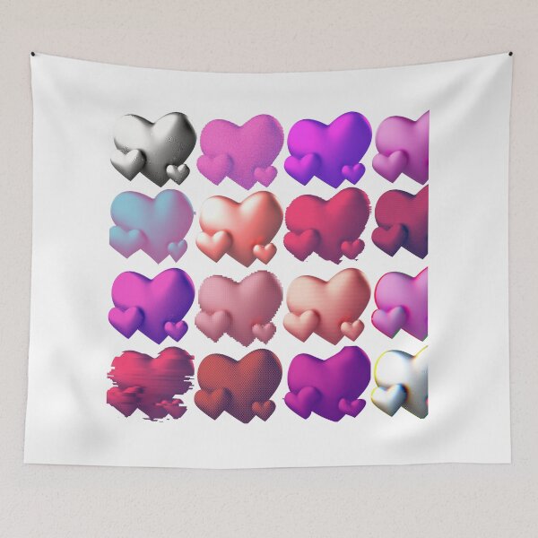 Item preview, Abstract Hearts designed and sold by greeneggsandbam.
