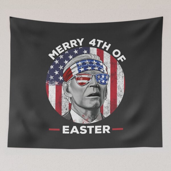 Item preview, Funny Biden Merry 4th of Easter designed and sold by Vexel Studio.