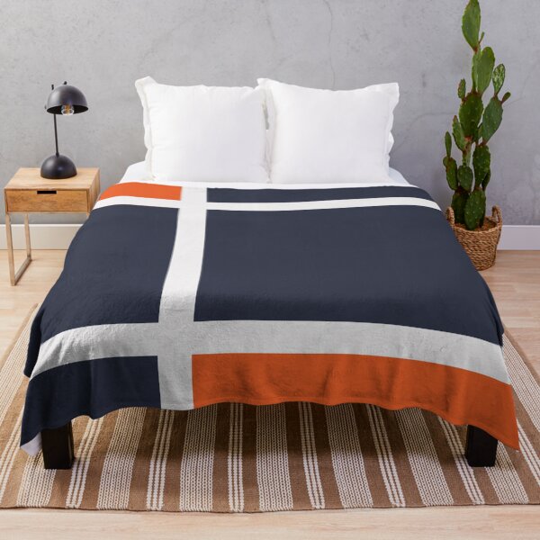 Item preview, Geometric Blue and Orange designed and sold by ChantalDesign.