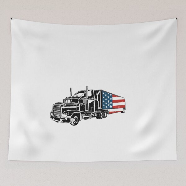 Item preview, Truckers Move America Shirt, Truck Driver T-Shirt, Truck Driver Shirt, Gift for Men & Women, USA Shirt, Trucker Gift designed and sold by CatchUriDesigns.