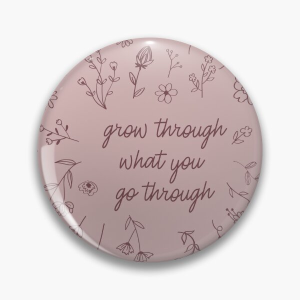Item preview, Grow Through What You Go Through designed and sold by GlowinUp Shop.