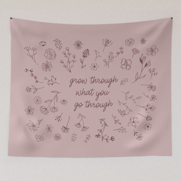 Item preview, Grow Through What You Go Through designed and sold by GlowinUp Shop.