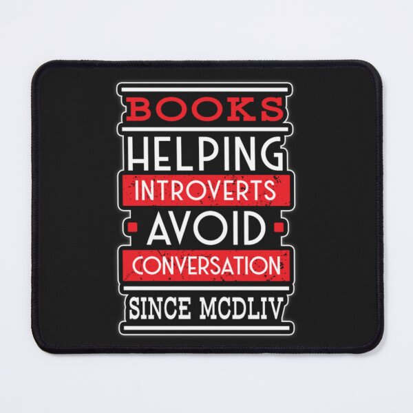 Item preview, Books Helping Introverts Reading Everytime designed and sold by ClamenTaon.