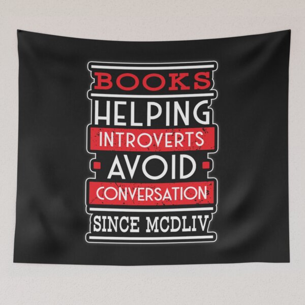 Item preview, Books Helping Introverts Reading Everytime designed and sold by ClamenTaon.