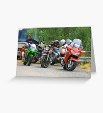 Parked Greeting Card