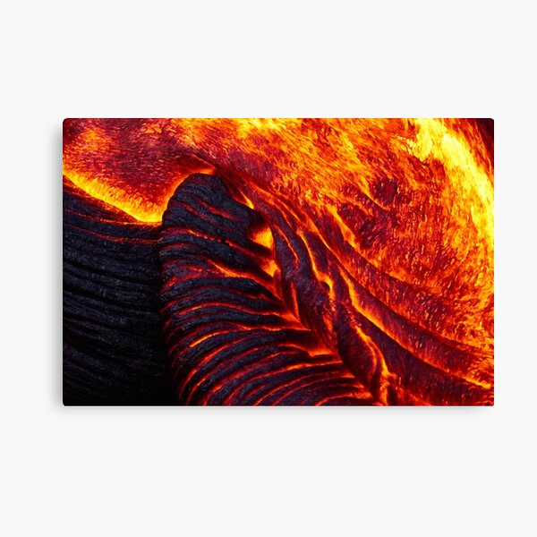 Lava Canvas Print