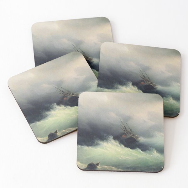 Item preview, Hypnotizing Translucent Waves by Ivan Aivazovsky designed and sold by ArtHistoryLover.