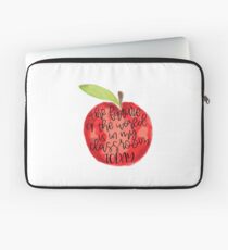 Teacher Quote Laptop Sleeve