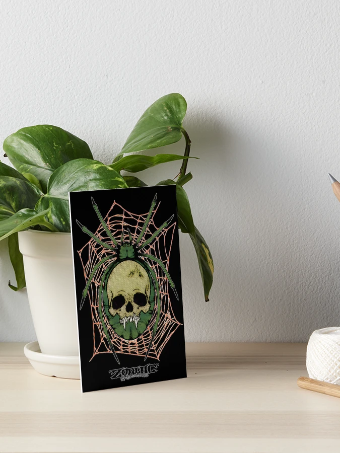 Pushead Spider Skull Zorlac Sateboards