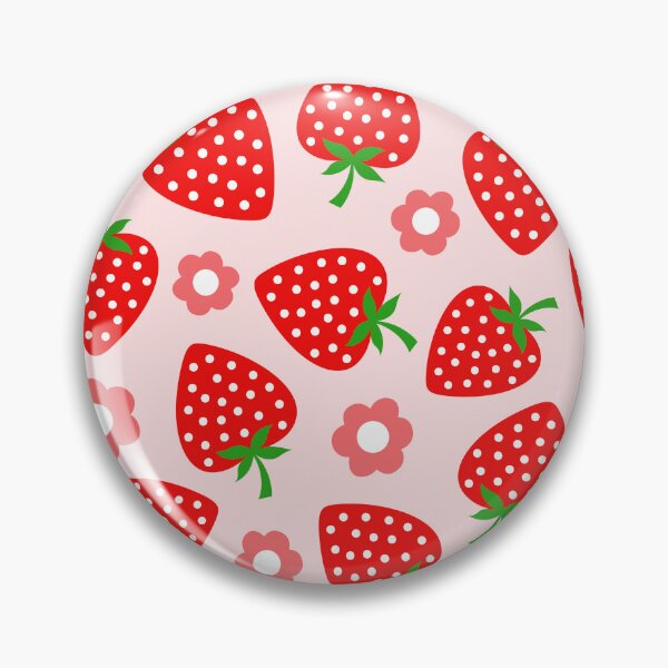 Item preview, Strawberry Pattern Art designed and sold by kamuipreme.