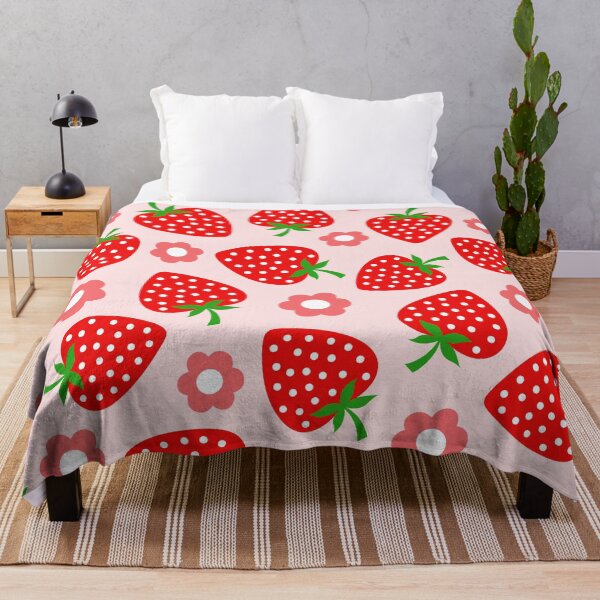 Item preview, Strawberry Pattern Art designed and sold by kamuipreme.