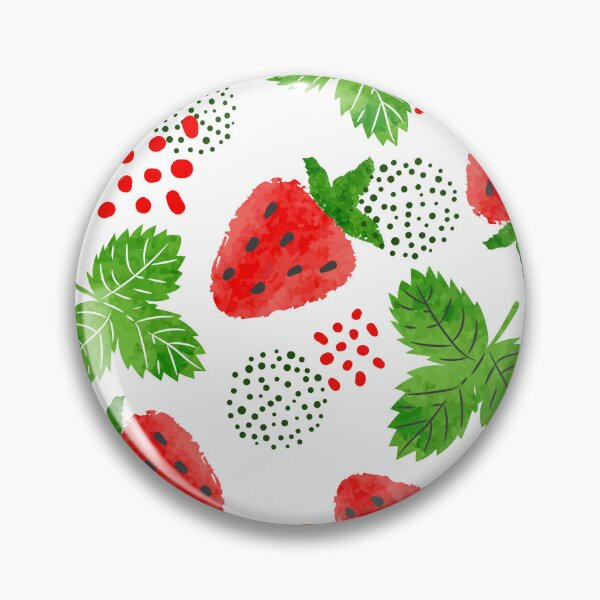 Item preview, Strawberry Pattern Art designed and sold by kamuipreme.
