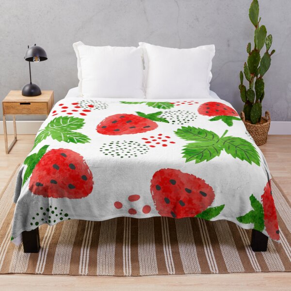 Item preview, Strawberry Pattern Art designed and sold by kamuipreme.
