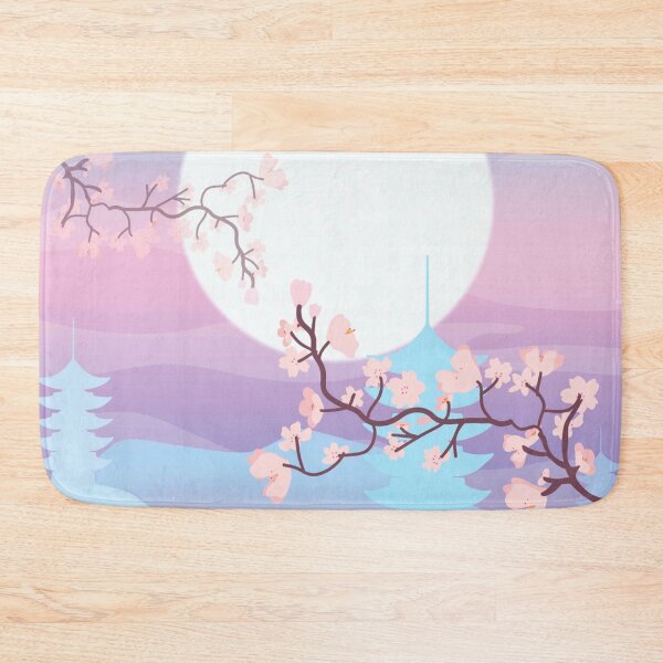Item preview, Japanese Blue Tower Moonscape designed and sold by Strings  Stan.