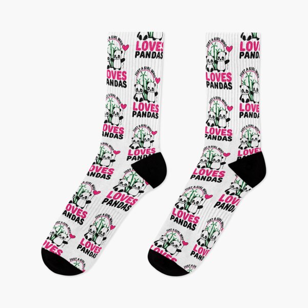 Item preview, Just a Girl Who Loves Pandas designed and sold by ChelleCreate.
