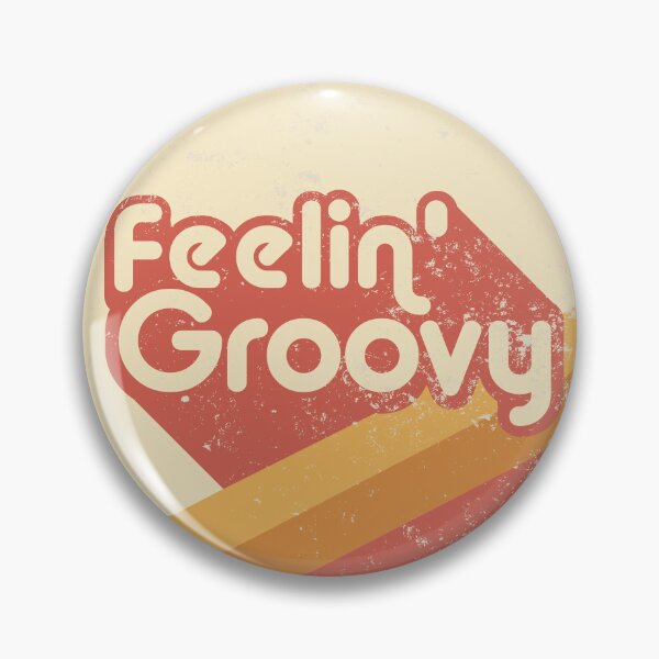 Item preview, Vintage Retro Style - Feelin Groovy designed and sold by DesignByLeo.