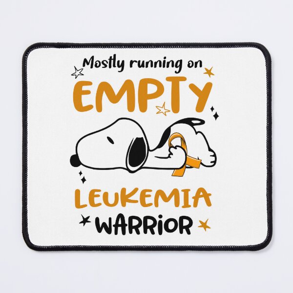 Item preview, Mostly Running on Empty Leukemia Warrior designed and sold by Wlsnpeggy.