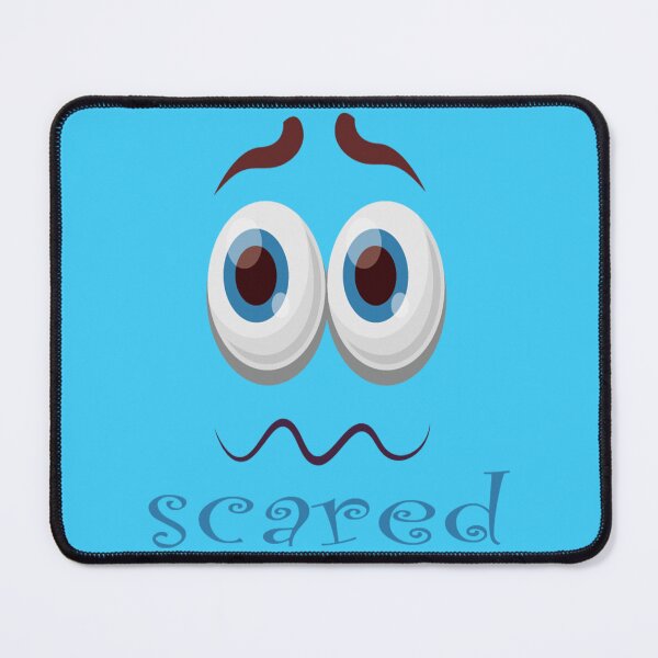 Item preview, scared face designed and sold by abdelhameed zayed.