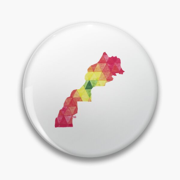 Item preview, Morocco Map Sticker designed and sold by SharlaPaints.