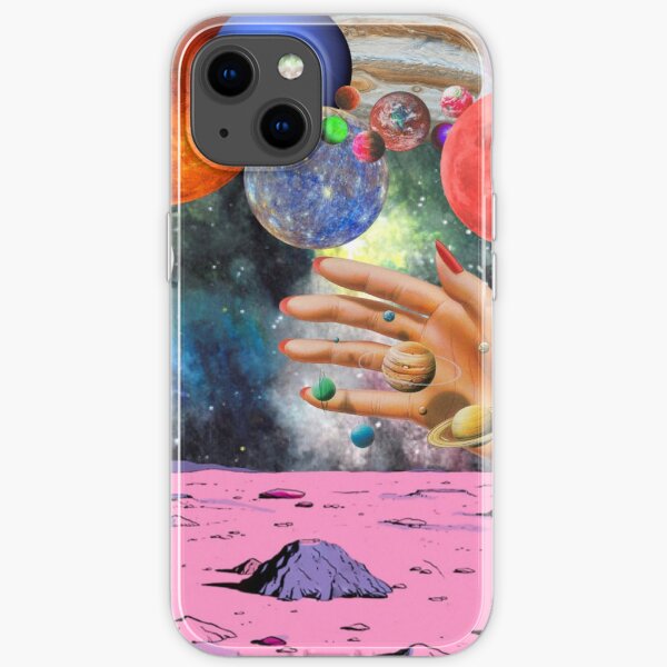 Psychedelic space. iPhone Soft Case