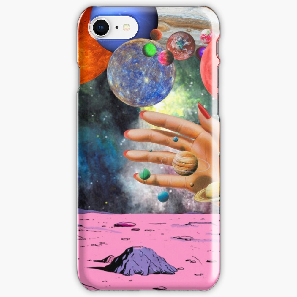 Psychedelic space. iPhone Case & Cover