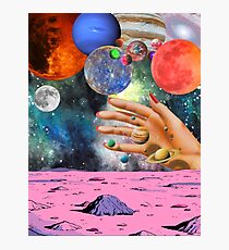 Psychedelic space. Photographic Print