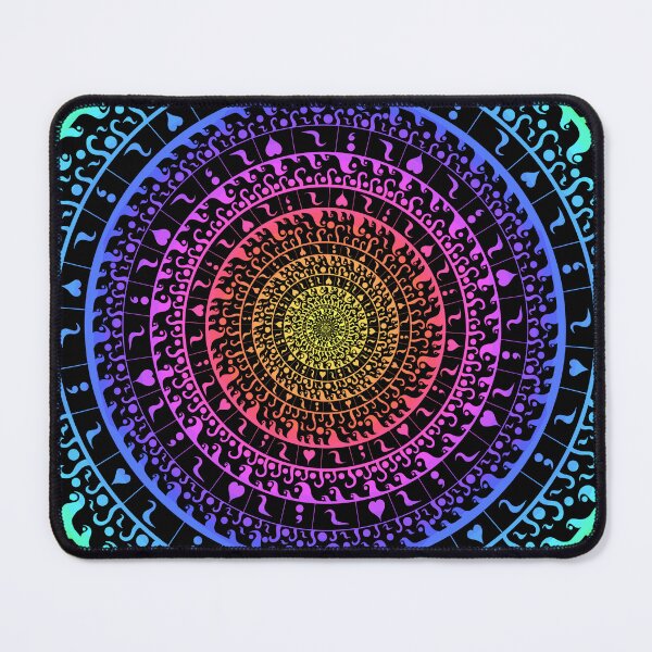 Item preview, Mental Health Awareness Mandala designed and sold by BoredLlamaShop.